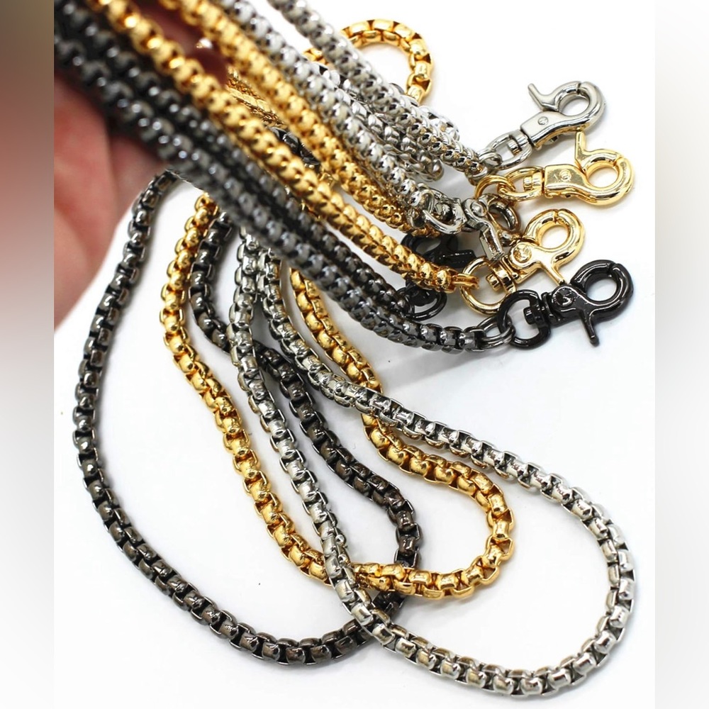 New  (Size: 47") Premium Cross Body Bag Hand Bag Replacement Chain